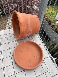 Vaso grande piante terracotta