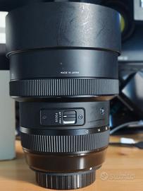 Sigma 12-24 mm FD DG attacco Canon