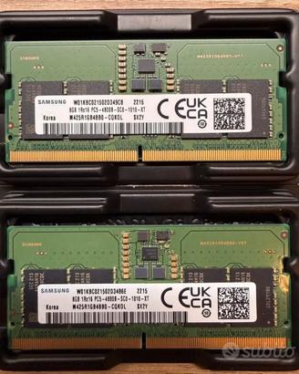 Kit 16Gb RAM SODIMM DDR5