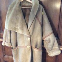 Giaccone donna Pelle Beige Entrefinos Originale 40