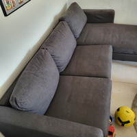 Divano ikea con chaise longue