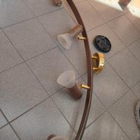 Arco 4 faretti per soggiorno camera