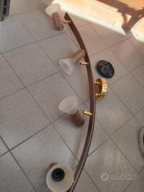 Arco 4 faretti per soggiorno camera