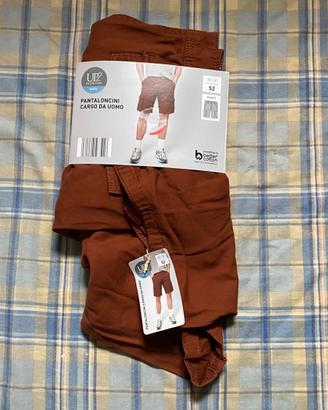 Pantaloncini cargo da uomo