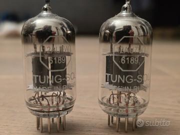 Tung-Sol 12AU7W/6189 valvole elettroniche PRE