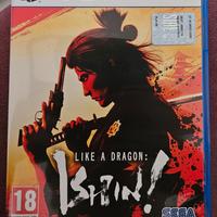 Like a dragon ishin PS5 come nuovo 