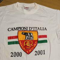 T SHIRT SCUDETTO ROMA 2000-2001