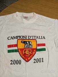 T SHIRT SCUDETTO ROMA 2000-2001