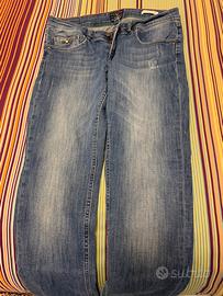 Jeans donna vita bassa elasticizzato taglia 31