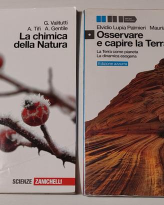 Libri di scienza Zanichelli per le superiori