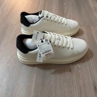 zara scarpe uomo 42 bianche sneakers nuovo