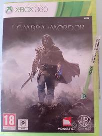 Gioco Xbox 360 l'ombra di mordor ritiro a mano