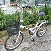 Bici pieghevole (tipo Graziella) cambio shimano