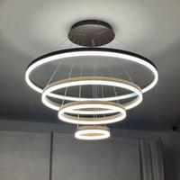 Lampadario a cerchi Led