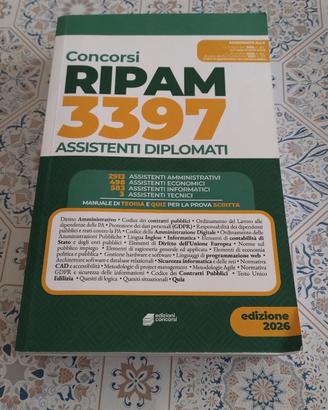 Libro Concorsi 2026 Ripam assistenti