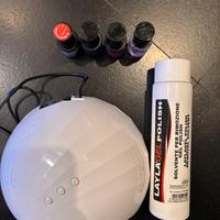 Lampada led Layla con smalti per semipermanente