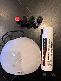 Lampada led Layla con smalti per semipermanente