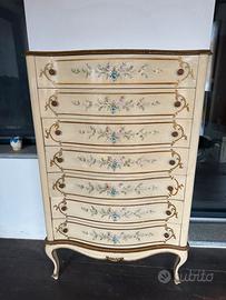 Setimanale  dipinto stile antico veneziano