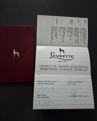 Orologio Levrette vintage