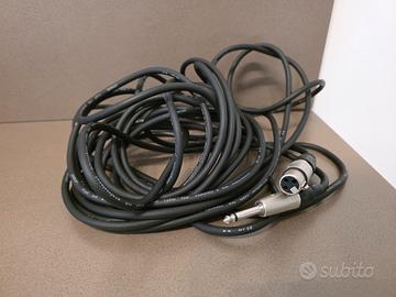 Cavi jack chitarra e microfono in set 