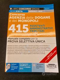 "Concorso agenzia delle dogane e dei monopoli"