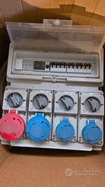quadro elettrico e cavi Palazzoli 380V 32A e 220V 