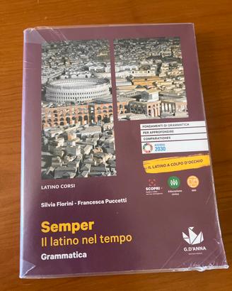 Libro latino  grammatica SEMPRR