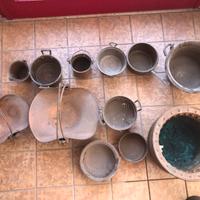 Rame antico decorato