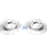 DISCHI FRENO FORATI E SCANALATI PER NISSAN