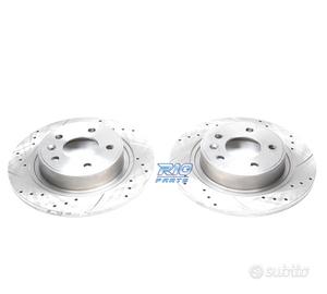 DISCHI FRENO FORATI E SCANALATI PER NISSAN