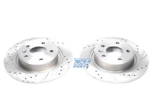 DISCHI FRENO FORATI E SCANALATI PER NISSAN