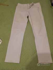2 pantaloni bianchi 