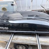 Baule Farad N6 480Lt completo di barre Thule