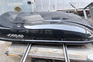 Baule Farad N6 480Lt completo di barre Thule