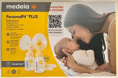 Kit doppio Medela x tira latte elettrico