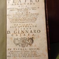 IL TEATRO ALLA MODA o sia ecc....IN NAPOLI MDCCLXI
