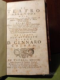 IL TEATRO ALLA MODA o sia ecc....IN NAPOLI MDCCLXI