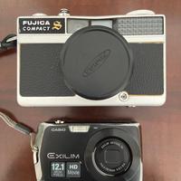 Macchina fotografica vintage Fujica Compact e Macc