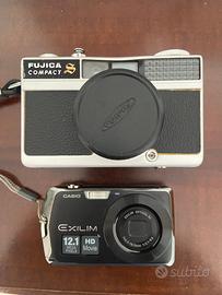 Macchina fotografica vintage Fujica Compact e Macc