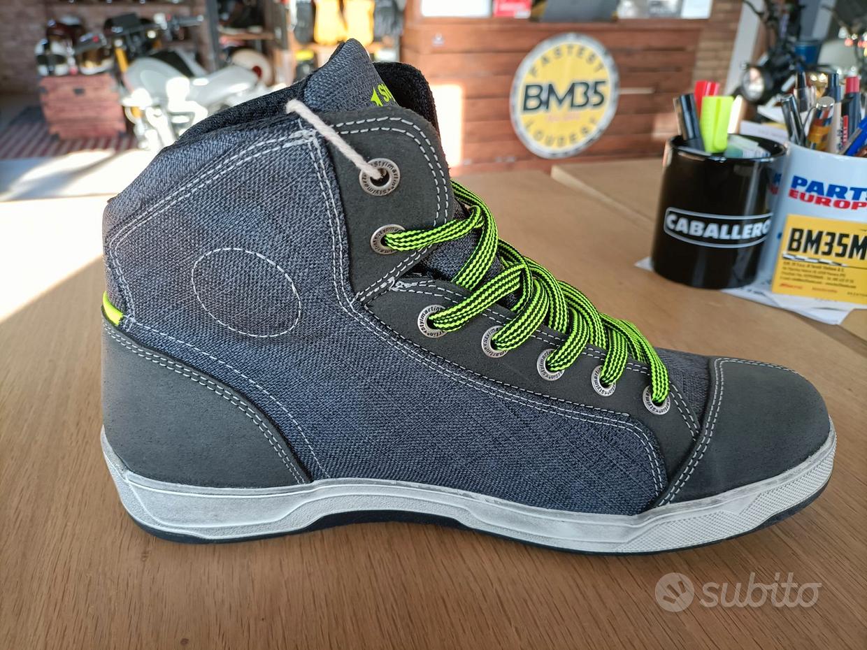 SCARPE DA MOTO, ELEVEIT - ANTIBES WP CANVAS, ANTRACITE