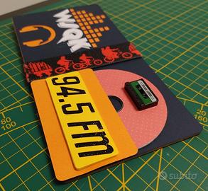 Targa legno Stranger Things WSQK (20x10cm)