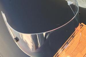 AGV visiera originale Gp Tech / Grid chiara nuov