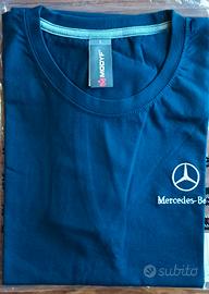 T-shirt Mercedes-Benz blu tg. L