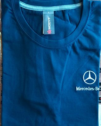 T-shirt Mercedes-Benz blu tg. L