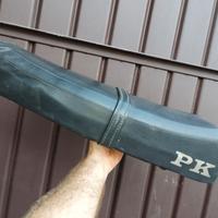 sella lunga nisa vespa pk 50 125 accessorio nera 