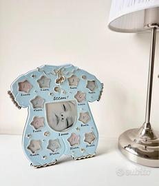 Cornice foto neonato 12 mesi