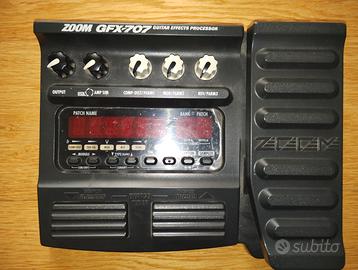 Pedaliera multieffetto Zoom GFX-707