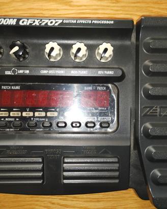 Pedaliera multieffetto Zoom GFX-707