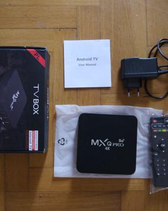 Android 9.0 TV Box 4K UCD Internet TV MXQ Pro