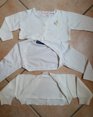 giacchette coprispalle neonate 3-6 mesi